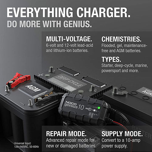 NOCO GENIUS10 10A Battery Charger