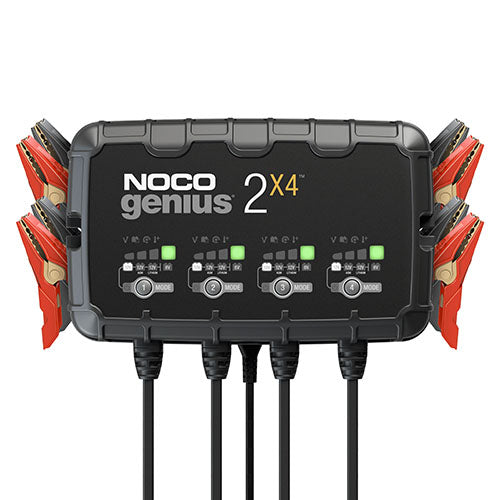 NOCO GENIUS2X4 4-Bank 8A Battery Charger