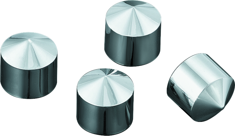 Kuryakyn Peaked Rocker Box Bolt Covers 4 Piece Twin Cam &amp; Milwaukee-8