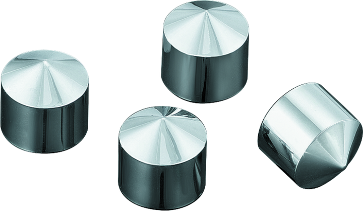 Kuryakyn Peaked Rocker Box Bolt Covers 4 Piece Twin Cam &amp; Milwaukee-8