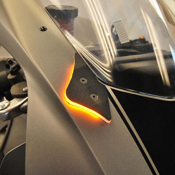 New Rage Cycles 15-19 Yamaha R1 Mirror Block Off Turn Signals — R1-MBO