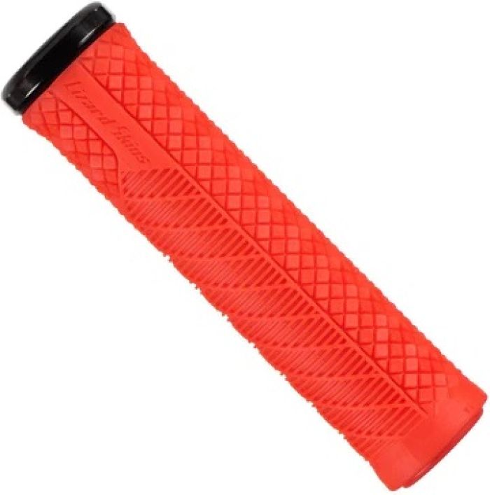 Oury Single-Clamp Lock-On Grips (Charger Evo) — Red