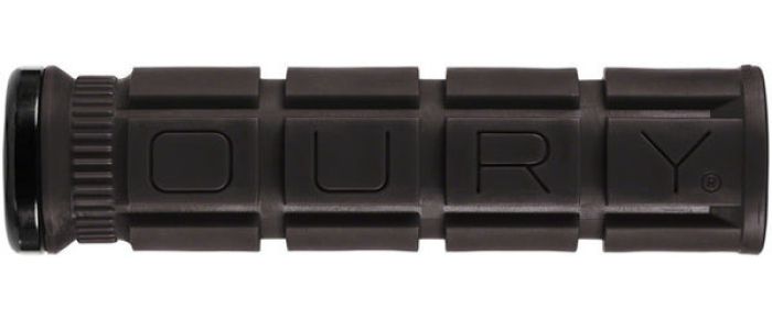 Oury Single-Clamp Lock-On Grips (Off-Road) — Black