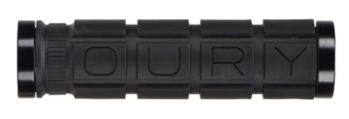 Oury Dual-Clamp Lock-On Grips (Off-Road) — Black