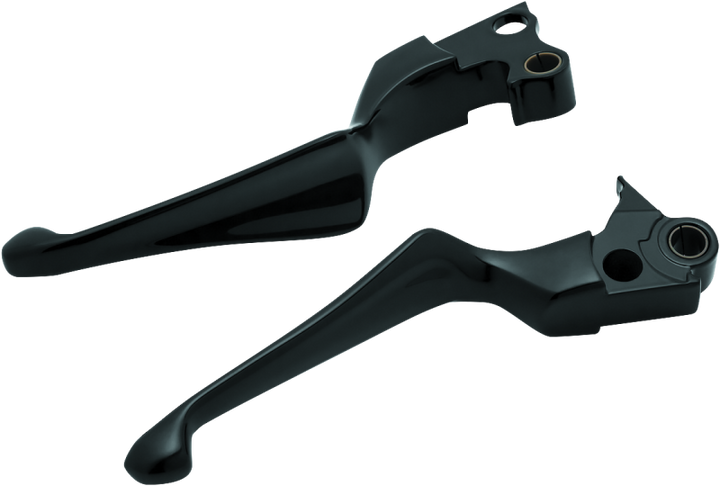 Kuryakyn Boss Blades Lever Set 96-Up Cable Gloss Black