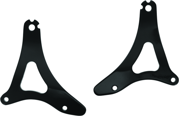 Kuryakyn Fixed Mounts Multi-Purpose Driver & Passenger Backrest 14 and Up Touring Models Black