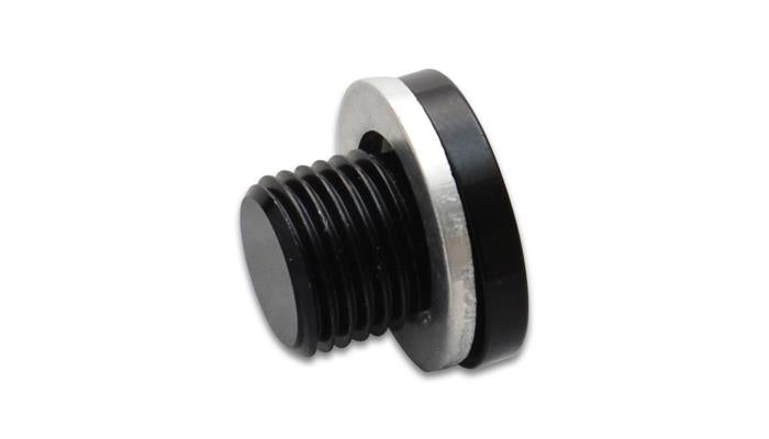 Vibrant Metric Port Plug w/ Crush Washer - M12×1.5