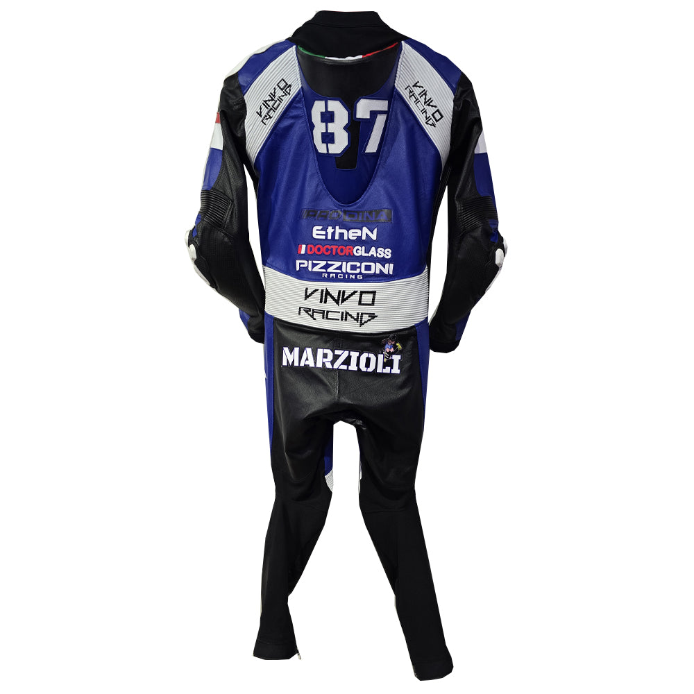 Custom Kangaroo Leather Race Suit