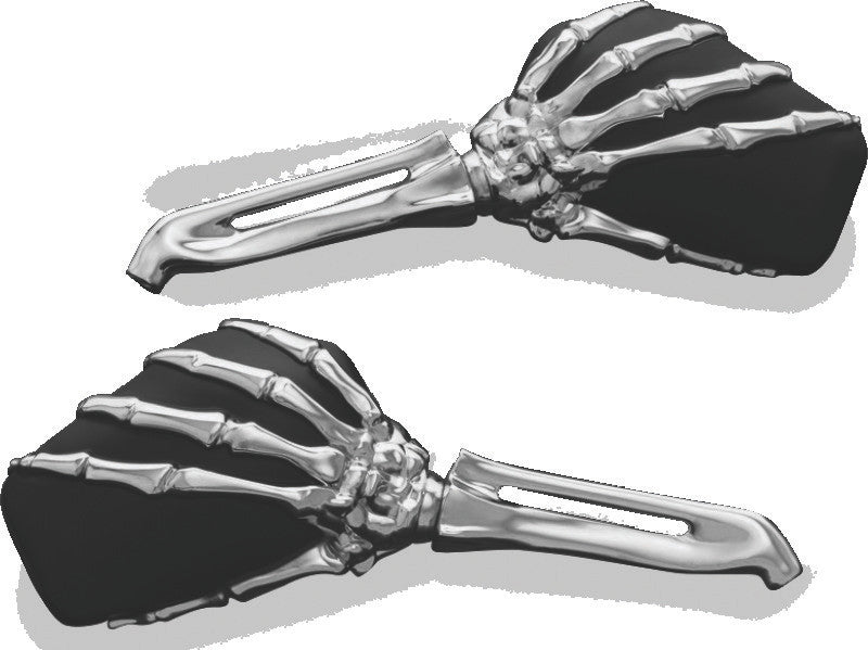 Kuryakyn Skeleton Hand Mirrors