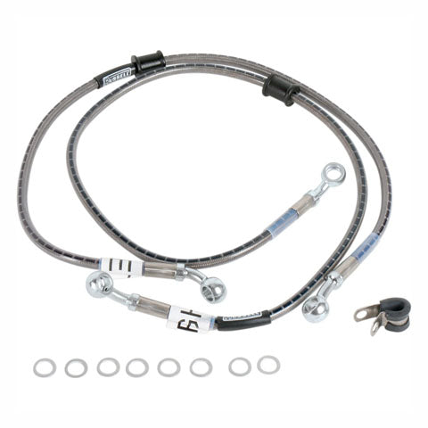 Russell Front Brake Line Kit — 07-08 ZX-14 (Two-Line Racer)