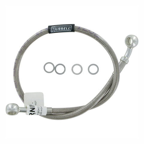 Russell Rear Brake Line Kit — 02-03 YZF — R1
