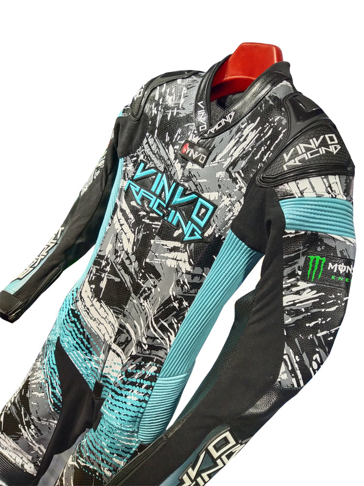 Custom Cowhide Leather Race Suit