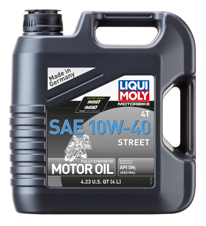 Liqui Moly Motorbike 4T Street Semi-Synthetic — 10W-40 (4L)