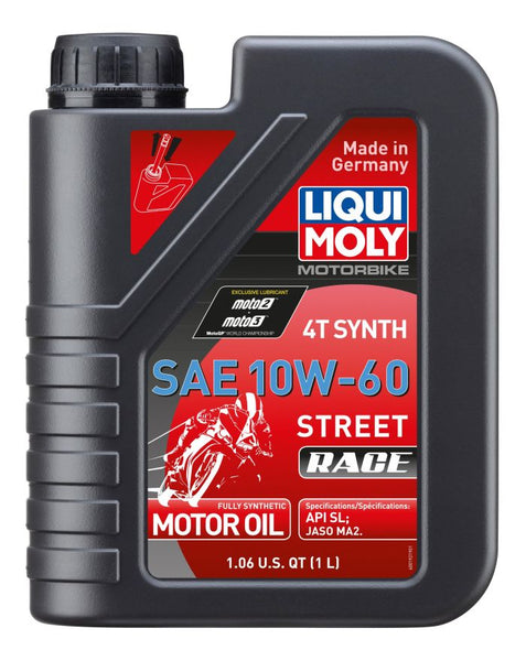 Liqui Moly Motorbike 4T Synth Street Race — 10W-60