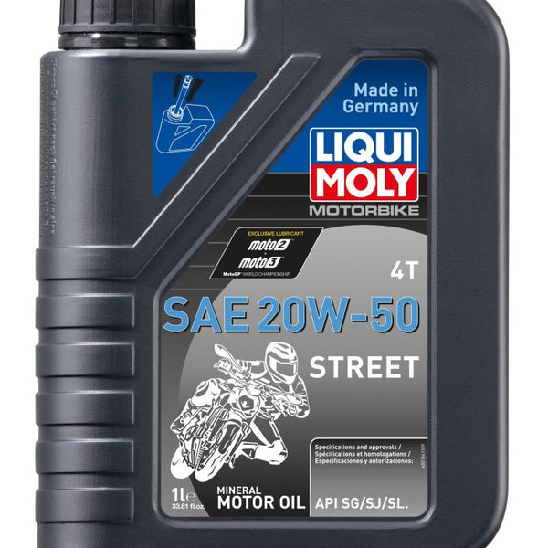 Liqui Moly Motorbike 4T Street — 20W-50 (1L)
