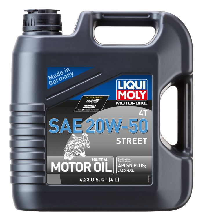 Liqui Moly Motorbike 4T Street — 20W-50