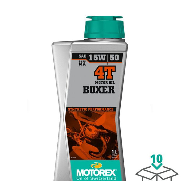 Motorex Boxer 4T — 15W-50 (1L)
