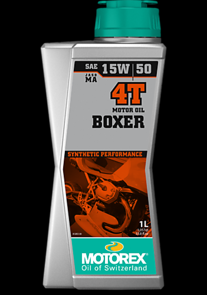 Motorex Boxer 4T — 15W-50 (4L)