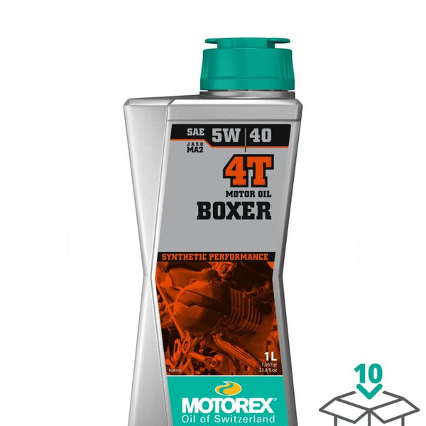 Motorex Boxer 4T — 5W-40 JASO MA2 (1L)