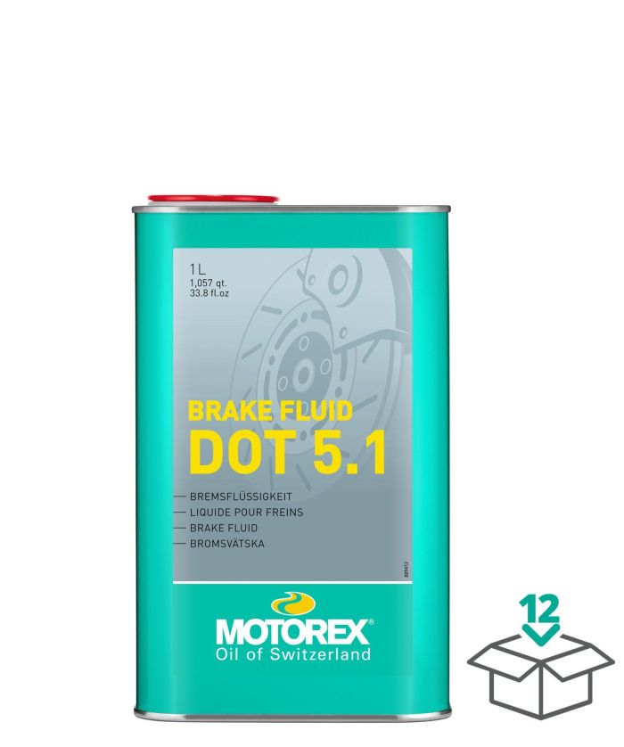 Motorex Brake Fluid DOT 5.1 — 1 Liter