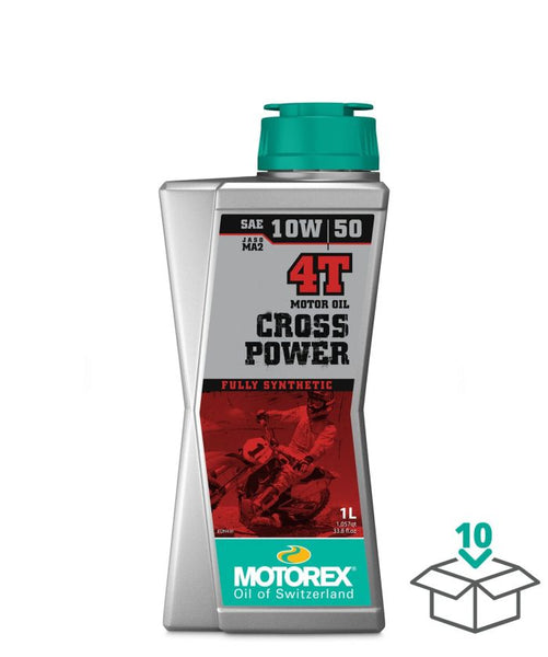 Motorex Cross Power 4T 10W-50 JASO MA2 (1L)