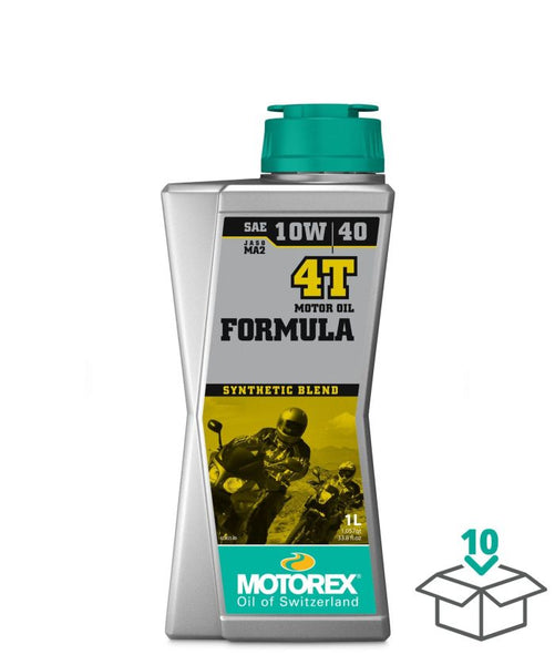 Motorex Formula 4T — 10W-40 JASO MA2