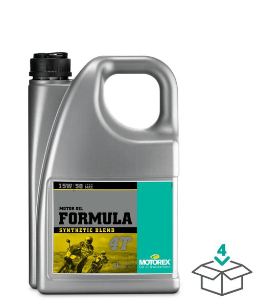 Motorex Formula 4T — 15W-50 JASO MA2 (4L)