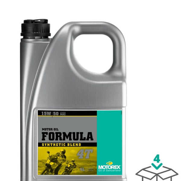 Motorex Formula 4T — 15W-50 JASO MA2 (4L)