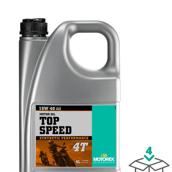 Motorex Top Speed 4T — 10W-40 (4L)