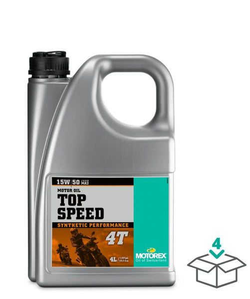Motorex Top Speed 4T — 15W-50 (4L)