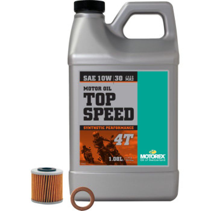 Motorex Top Speed Oil Change Kit 10W-30 - Honda CRF250R / RX