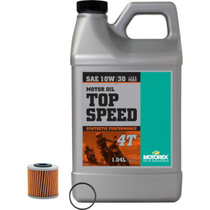 Motorex Top Speed Oil Change Kit 10W-30 - Honda CRF450R / RX