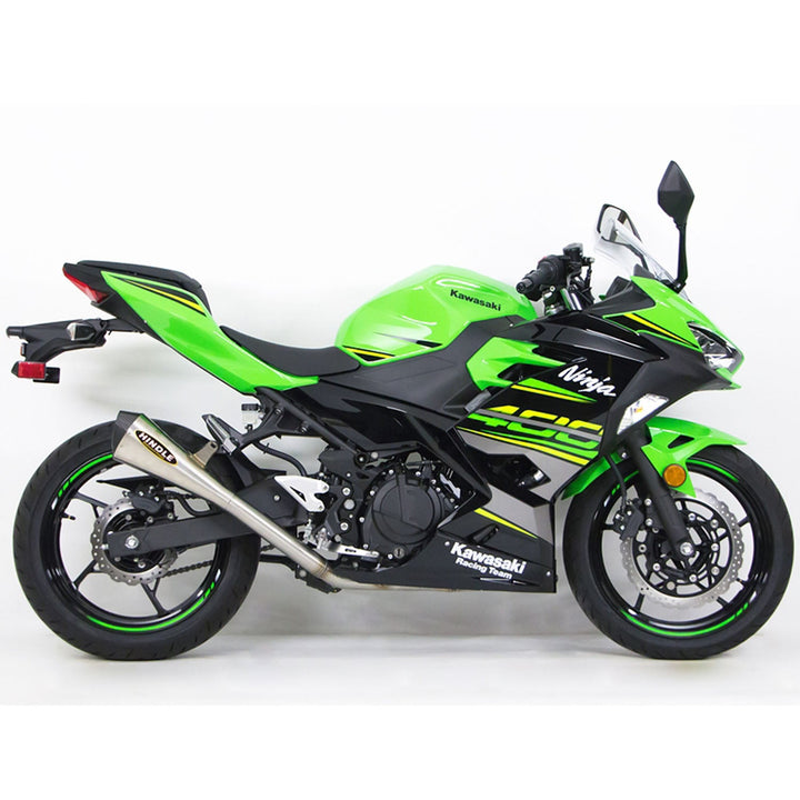 Hindle 2018-23 Kawasaki Ninja400, Ninja 500 Hindle Evolution Megaphone Full System Kawasaki
