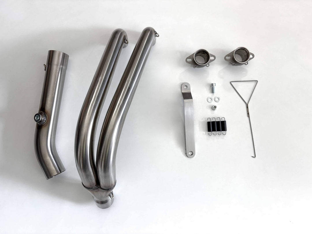 Hindle Suzuki GSX8S/R Hindle Megaphone Low Mount Front Section