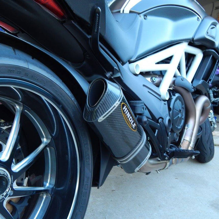 Hindle Evolution Slip-on System Ducati Diavel 2011-20
