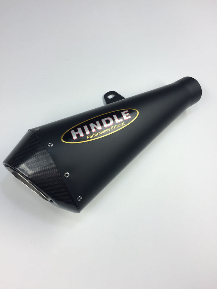 Hindle Evo Megaphone Kawasaki Z125 PRO 2017-20 Stainless Steel