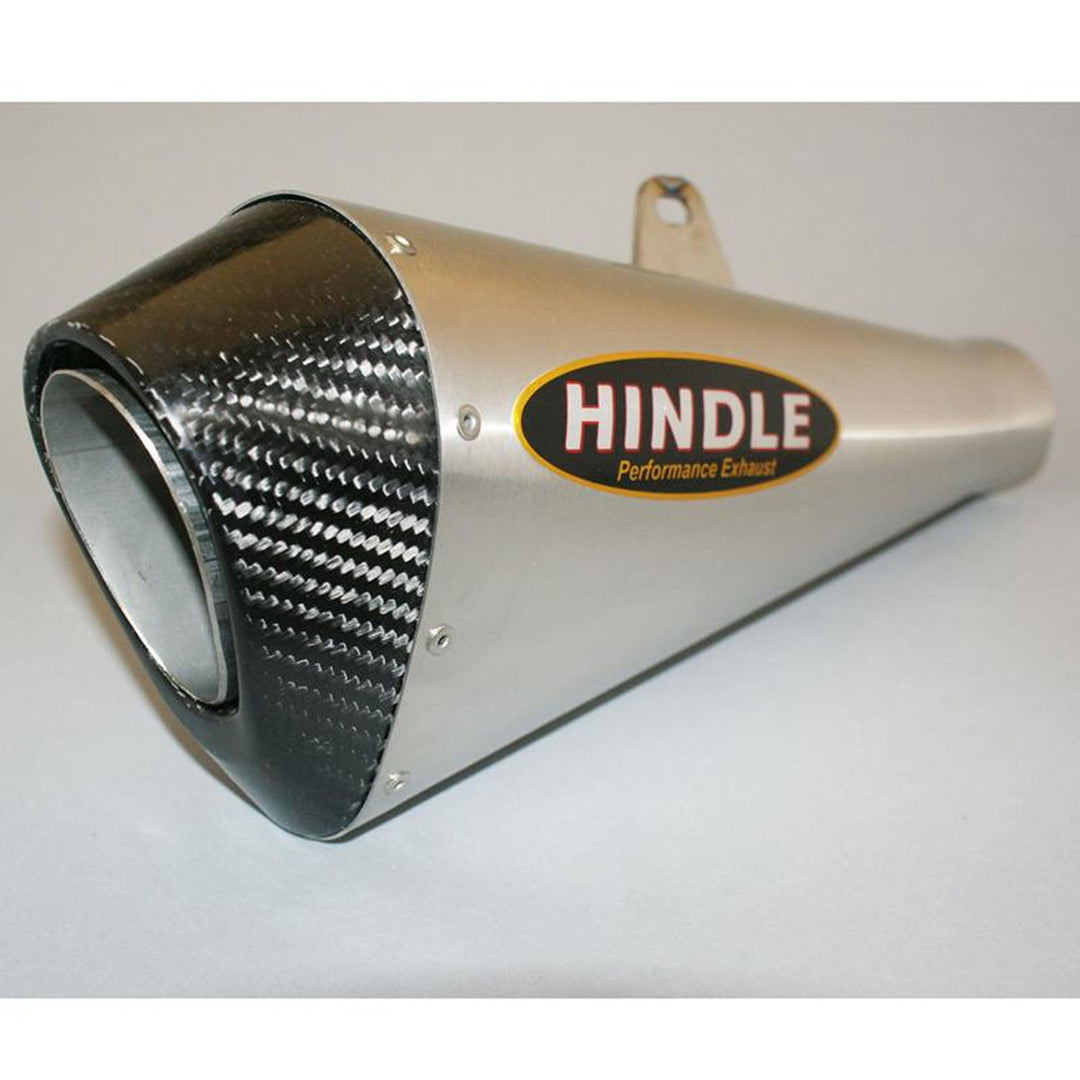 Hindle Evo Megaphone Kawasaki Ninja 400/500 2018-25 - ZX4RR Stainless Steel
