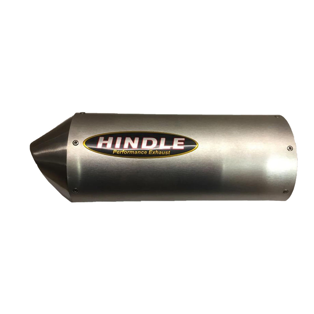 Hindle Small Oval 10"x2" Muffler Stainless Steel