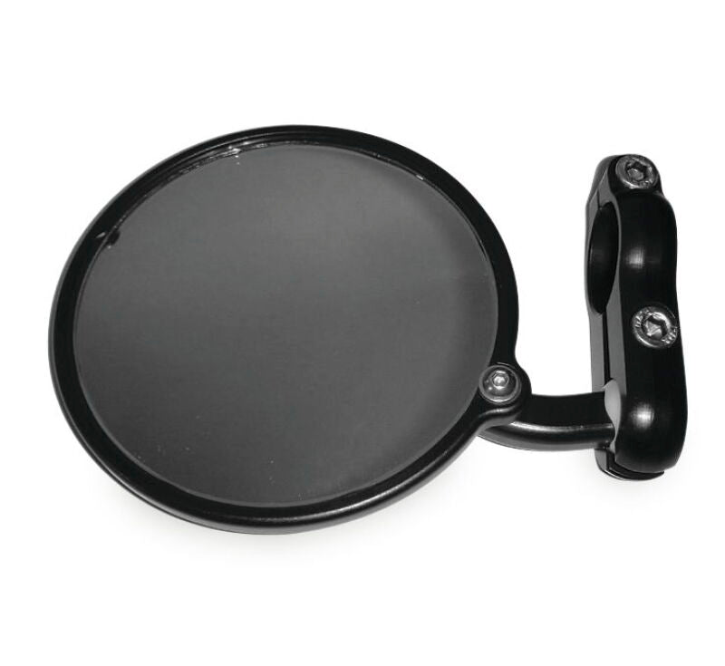 CRG Hindsight 3 in. Round Bar-End Mirror Left - Black (HS-100-L)