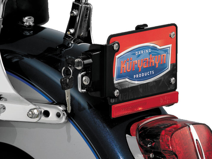 Kuryakyn License Plate Helmet Locks