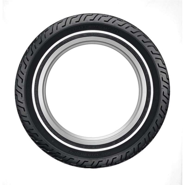 Dunlop D402 Narrow Whitewall — MT90B16 Front