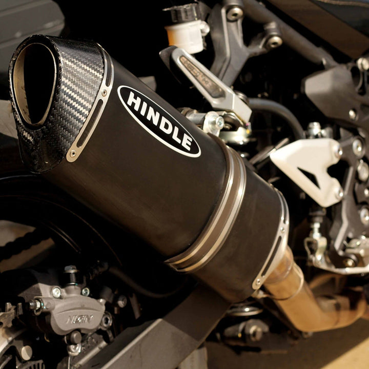Hindle Evolution Slip-on System Kawasaki Ninja EX400 2018-22