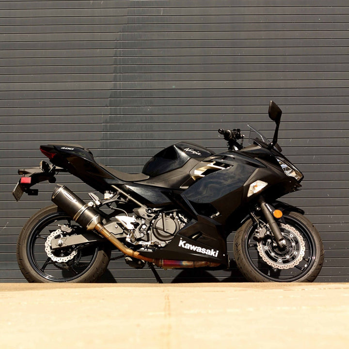 Hindle Evolution Slip-on System Kawasaki Ninja EX400 2018-22