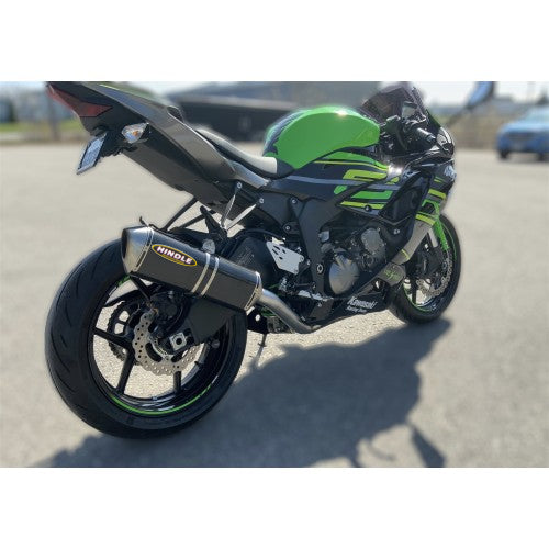Hindle Kawasaki ZX6R/636 EVOLUTION SLIP-ON SYSTEM