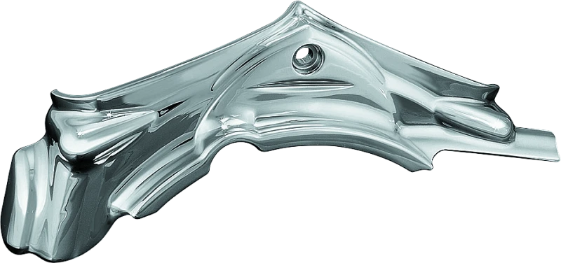 Kuryakyn Cylinder Base Cover 07-16 Touring / 06-17 Dyna Models Chrome