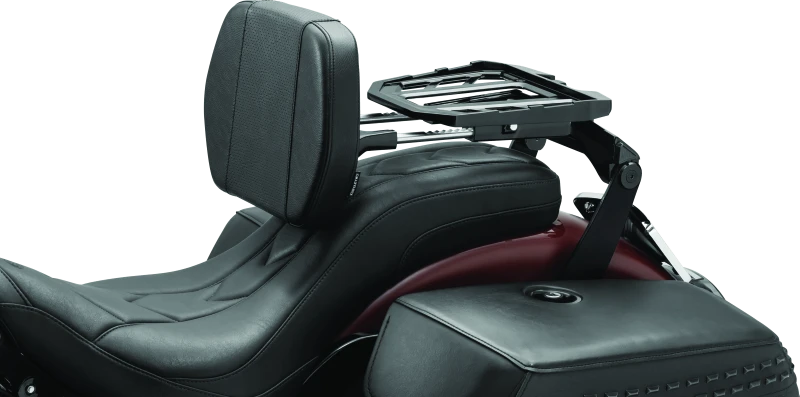 Kuryakyn Neo Driver &amp; Passenger Backrest Black