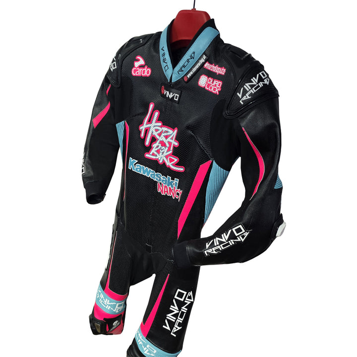Custom Cowhide Leather Race Suit