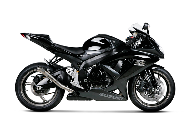 Akrapovic Megaphone Slip-On Exhaust Suzuki GSXR 600 / GSXR 750 2008-2010