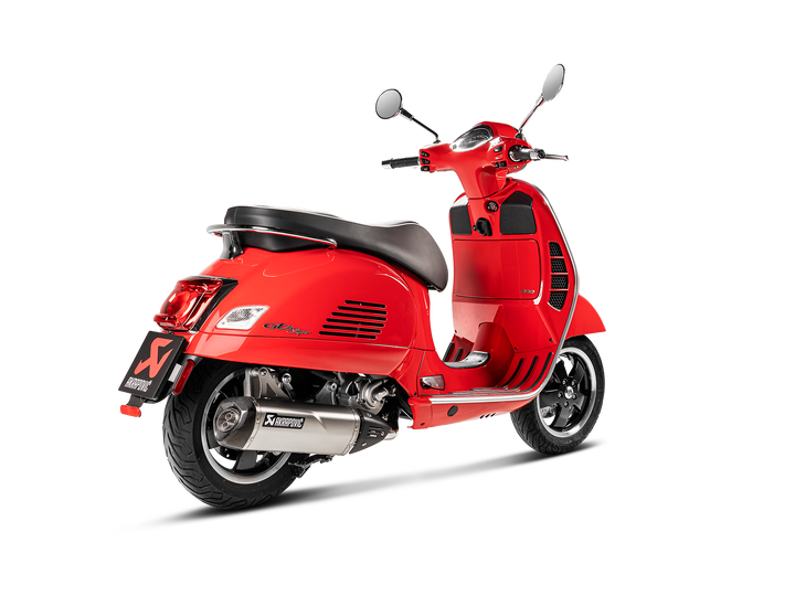 Akrapovic Slip-On Exhaust Vespa GTV / GTS