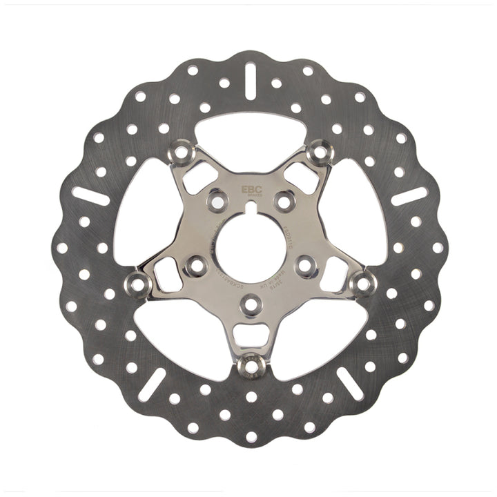EBC 84-87 Harley-Davidson Sportster Girling Caliper Front Left/Right Contour Profile Rotor — FSD011C